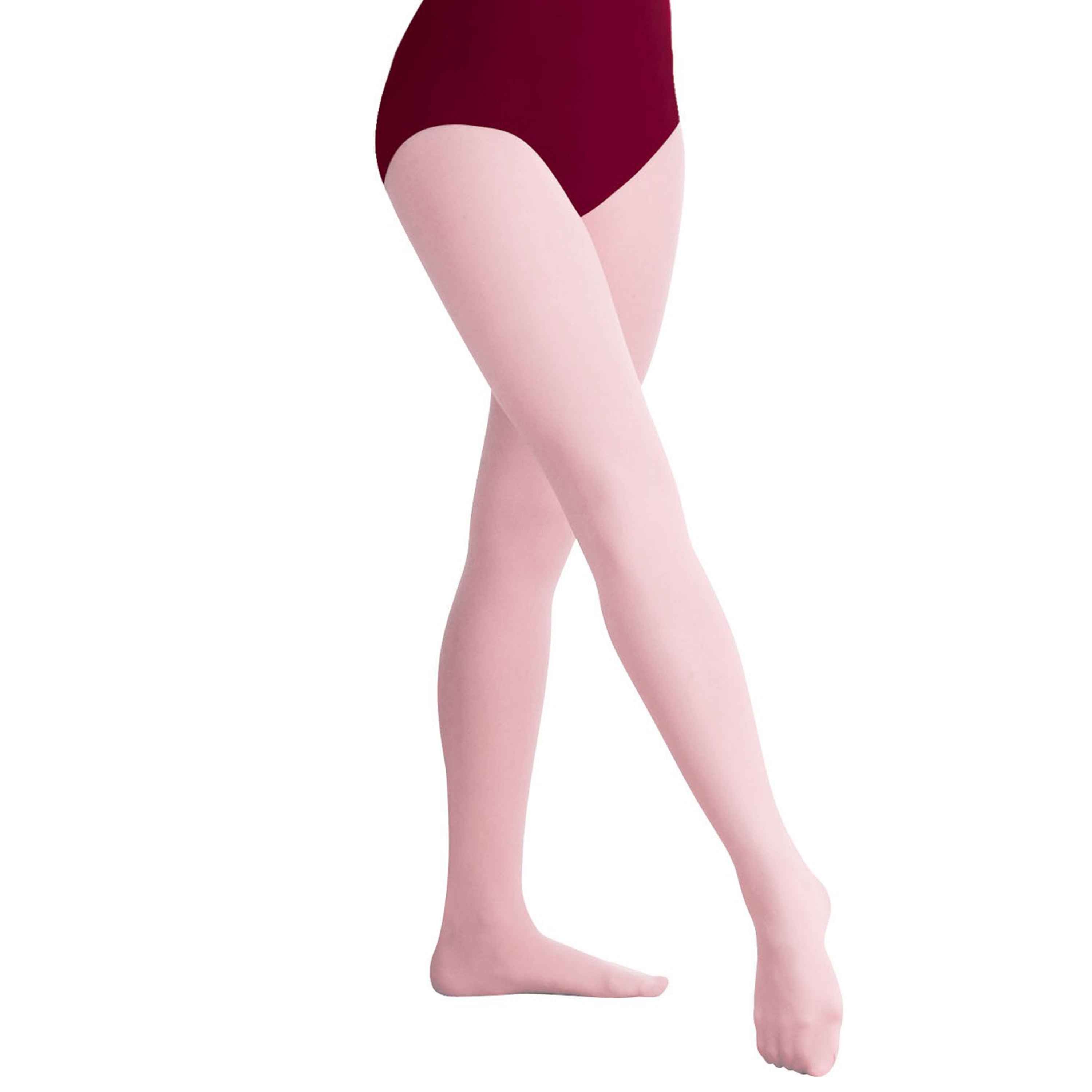 Body Wrappers C30 Child totalSTRETCH Soft Supplex/Lycra Footed Tight ( 3 Pack)